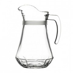 43614 Glass jug 1150ml CASABLANCA, Pitchers, teapots, mugs, jar