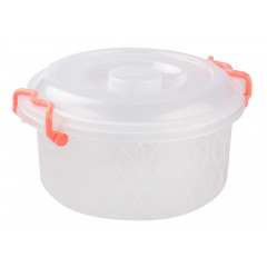 Round container with handles 5L Cooking battery