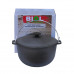 Cast Iron pot 8,0L with lid Iron saucepan
