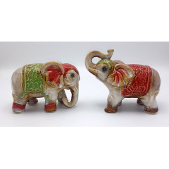 Ceramic figurines ELEPHANTS