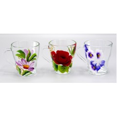 Set of mugs 300ml Glass, wine glass