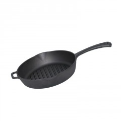 Cast iron frying pan - GRILL Pan