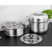 Stainless Steel 3-Tier/Layer Steamer cooking pot