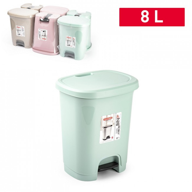 Trash bin with pedal 8L  Household goods