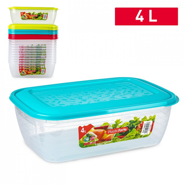 Container with lid, 4L