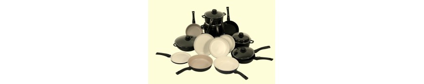 Cookware with non-stick coating