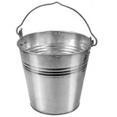 TS12 Galvanized bucket 12 L Galvanized cookware