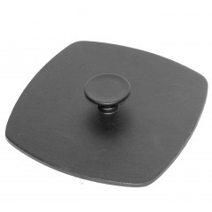 10242 Cast iron lid-press Pan